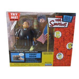 The Simpsons Court Room Interactive 2002 Vintage